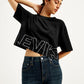 Women's Brand Logo Loose Fit T-Shirt - 92229dd9-07ab-4a52-ae88-df0ae468b77b View