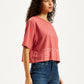 Women's Brand Logo Loose Fit T-Shirt - c3728755-12b1-46a0-92c2-a00b9bba2129 View