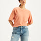 Women's Textured Relaxed Fit T-Shirt - fbe626cc-a0e7-4f03-923a-1d906ad36950 View