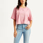 Women's Printed Relaxed Fit T-Shirt - Styleshot View