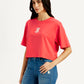 Women's Graphic Relaxed Fit T-shirt - Side View