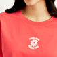 Women's Graphic Relaxed Fit T-shirt - Detail View