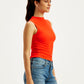 Women's Solid Band Neck Tank Top - dccf364f-a3e8-4410-be1c-fff9ef02d60f View
