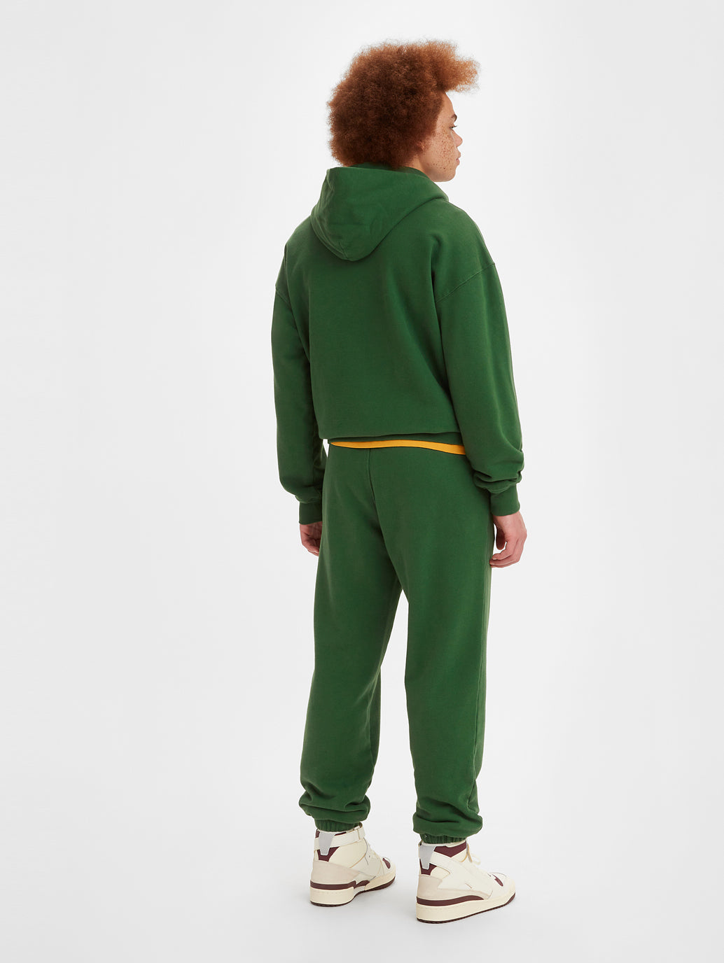 Men's Gold Tab Green Sweatpants - 0ad2f604-8f1a-4cfe-81d1-a7f60d0443a8 View
