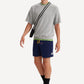 Men's Blue Regular Fit Shorts - 14b890e9-dc5c-41b4-843b-d1f6dabb8b31 View