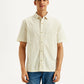 Men's Abstract Relaxed Fit Shirt - Front View