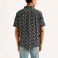 Men's Floral Relaxed Fit Shirt - Back View