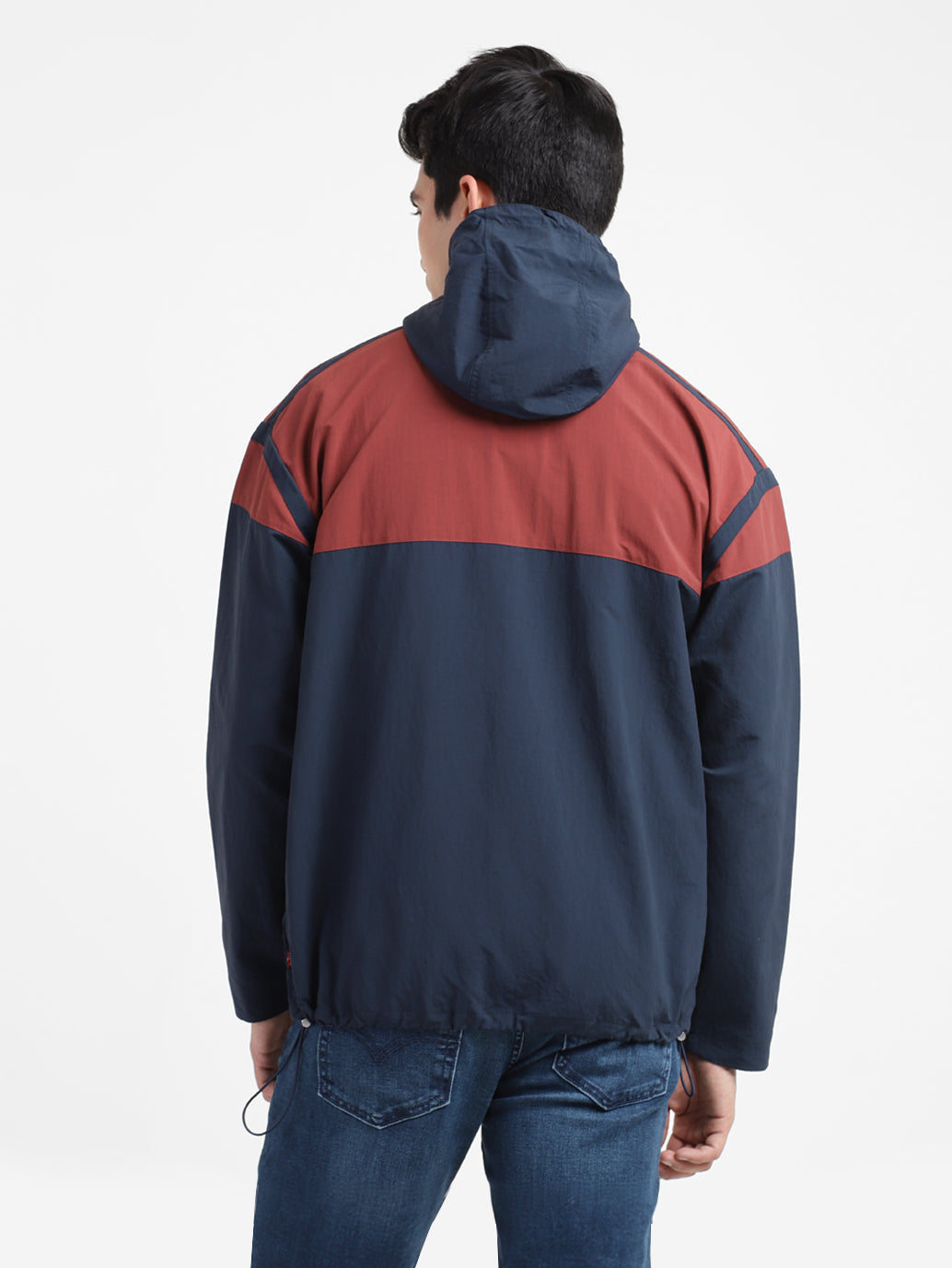 Men's Colorblock Hooded Sport Jackets - fd1a132b-3369-41c4-b484-dd8ded0a216c View
