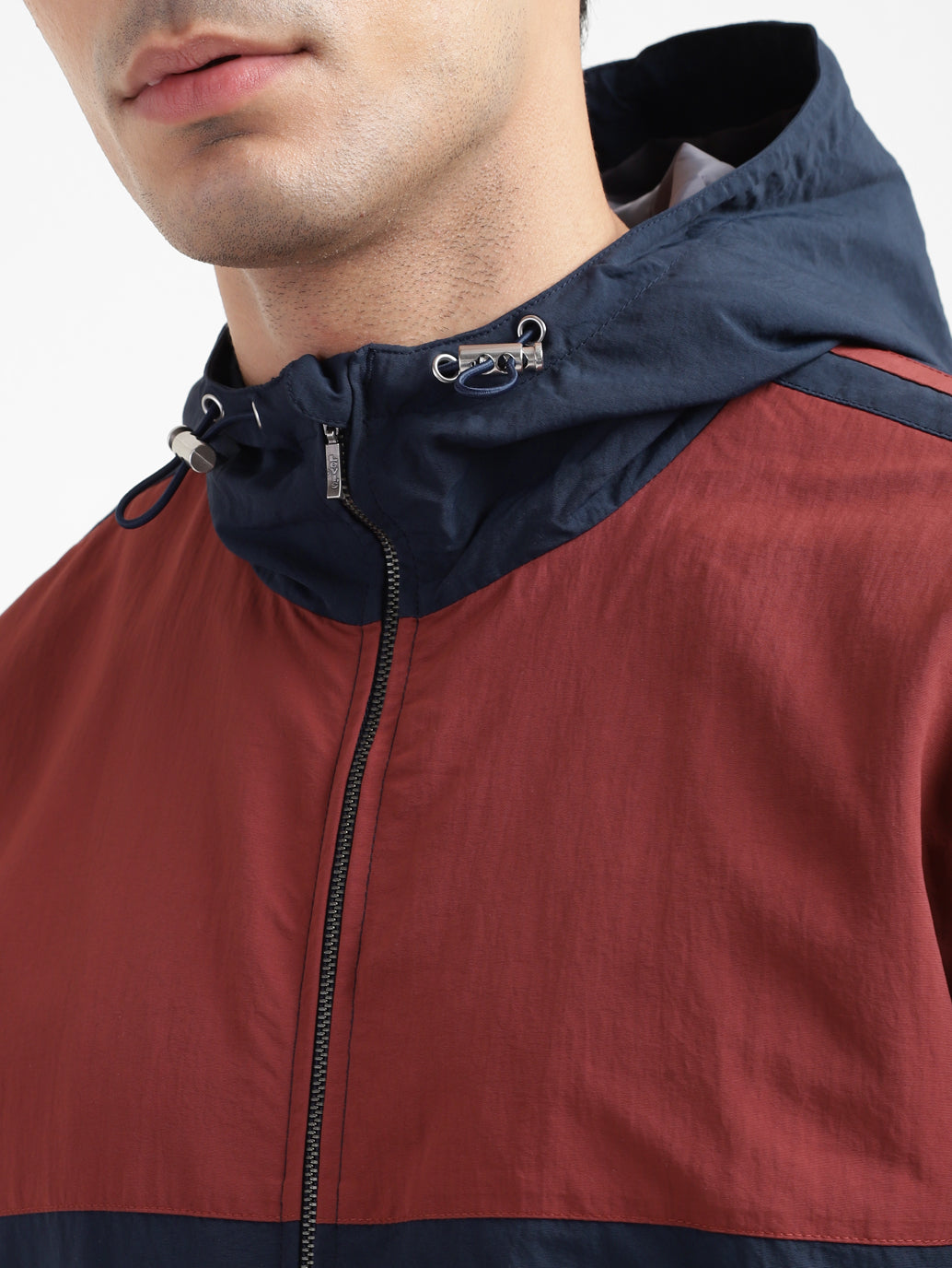 Men's Colorblock Hooded Sport Jackets - 65b84252-6850-47d5-986c-3c6029febefb View