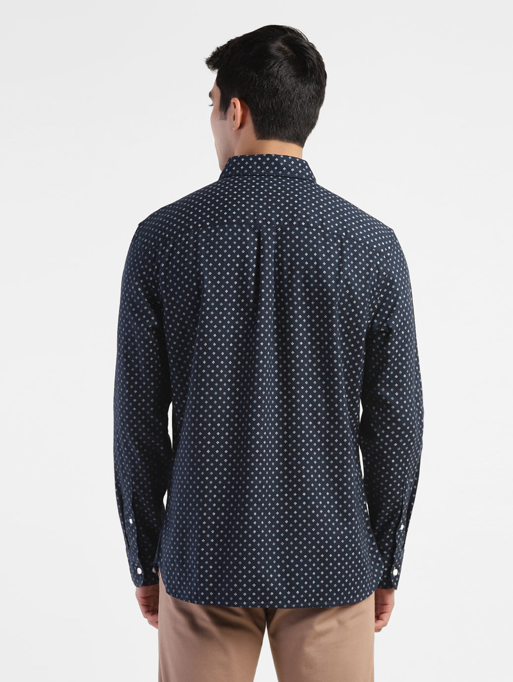 Men's Printed Slim Fit Shirt - fedb5bde-e95e-4028-b88d-0525f2cef420 View