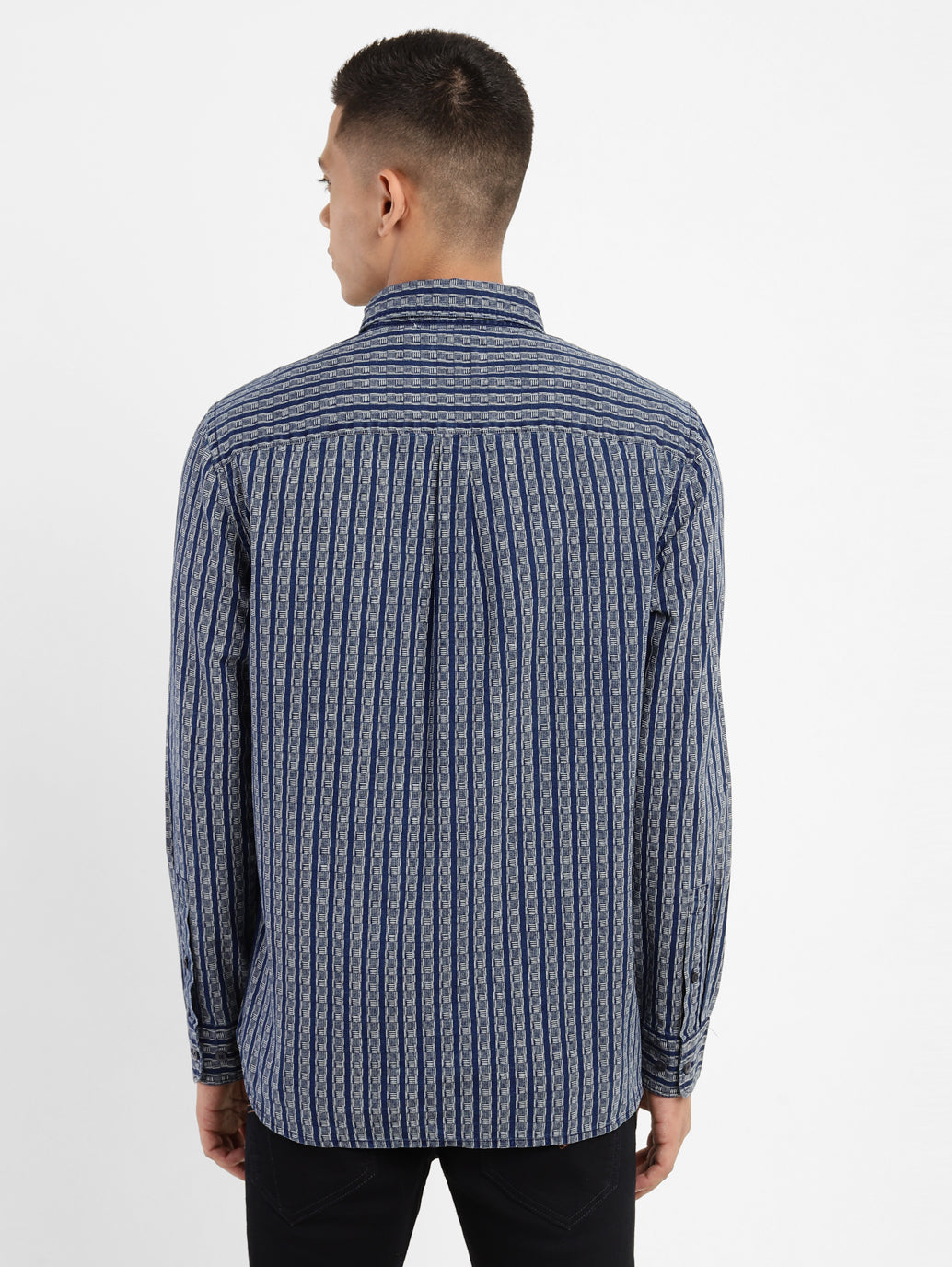 Men's All Over Printed Slim Fit Shirt - 73683fa2-86c1-4cea-8632-e57c436bcb4f View