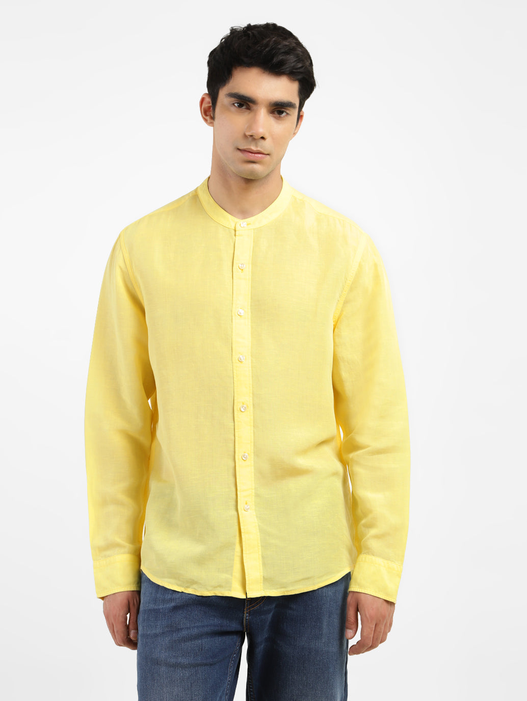 Men's Solid Slim Fit Shirt - 5d6c54d6-f58b-40c2-8f3c-998824d8764c View