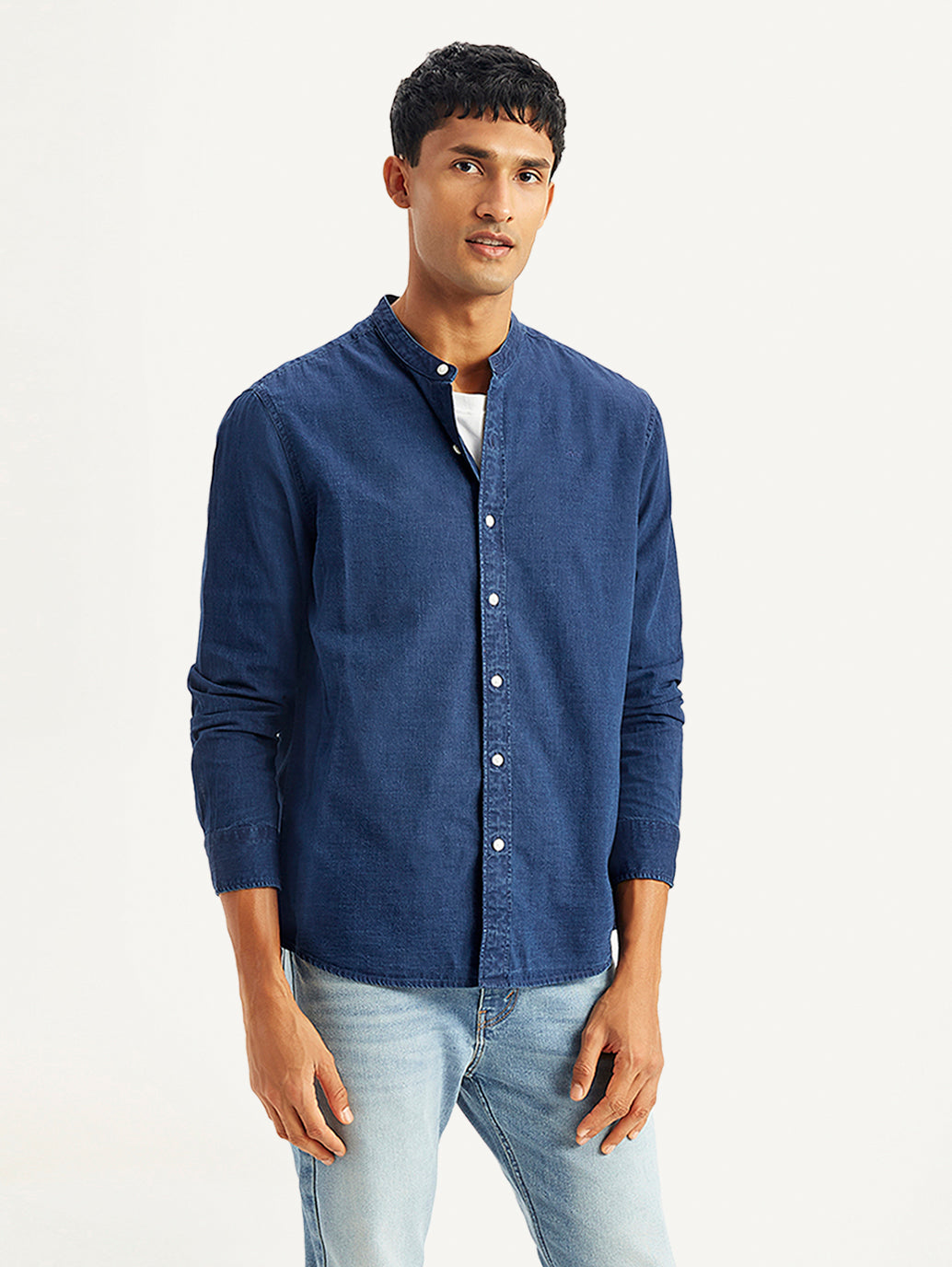 Men's Solid Regular Fit Shirt - 1f423c1e-fc96-48e1-814b-c0baf0d6d8b3 View