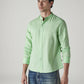 Men's Solid Slim Fit Shirt - Side View