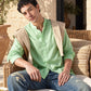Men's Solid Slim Fit Shirt - Lifestyle View