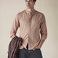 Men's Solid Slim Fit Linen Shirt - 04cc6bce-f860-4832-b622-b0491ec56213 View