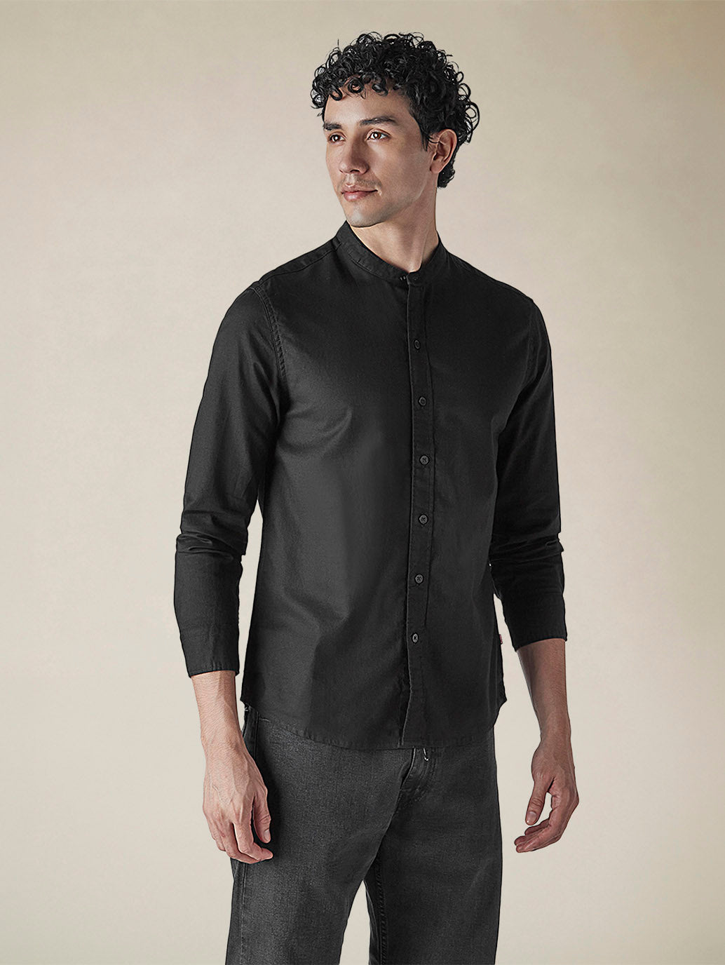 Men's Solid Slim Fit Oxford Shirt - c70133c5-7696-4df8-b7d4-dd5e481df64b View