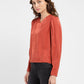 Women's Solid V Neck Top Red - b1808c55-2347-413f-bcca-5feb0411d6d7 View