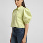 Women's Solid Spread Collar Shirt - abb065d8-7b74-4b43-a754-ef907cac6208 View