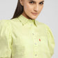 Women's Solid Spread Collar Shirt - 2c2dda90-5e47-4d46-9aa6-7ac507925deb View