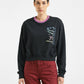 Women's Brand Logo Round Neck Sweatshirt - b0ccdf04-b0c0-4581-9e39-33124306403d View