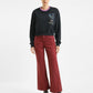 Women's Brand Logo Round Neck Sweatshirt - 99e817ac-cd14-4fd1-889b-d9d961eda7f0 View
