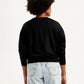 Women's Embossed Regular Fit Sweatshirt - Back View