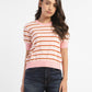 Women's Striped Crew Neck Sweater - 8cfca459-229d-4831-8d19-b5a86e0e7967 View