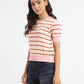 Women's Striped Crew Neck Sweater - de7cbbb5-6eeb-4b78-804a-4551af61091e View