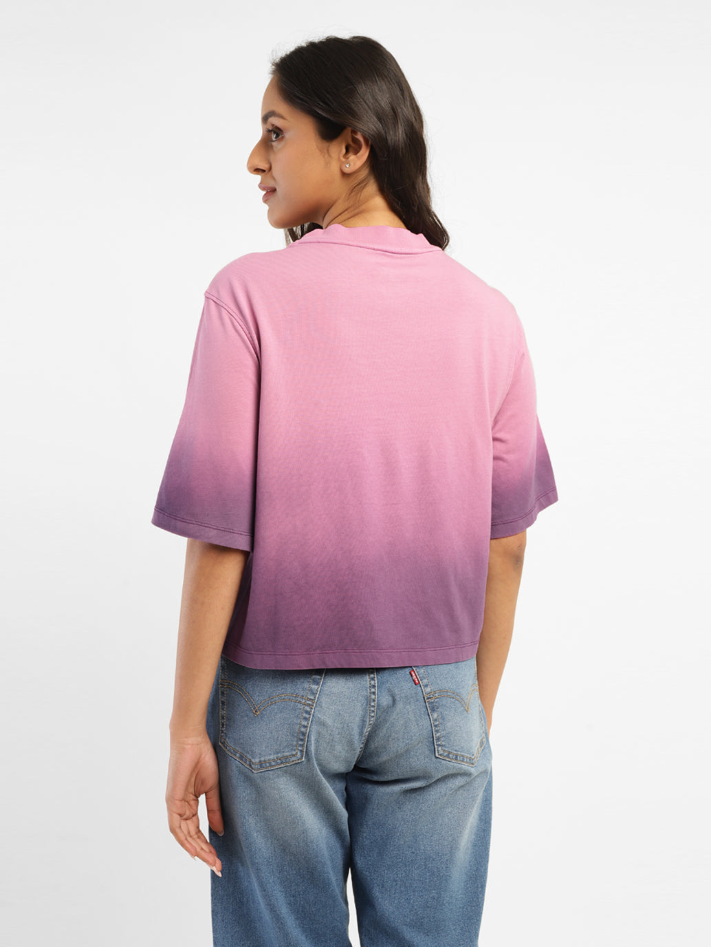 Women's Ombre Loose Fit T-shirt - 6366c371-7187-44cc-ae32-00a38d367cc4 View