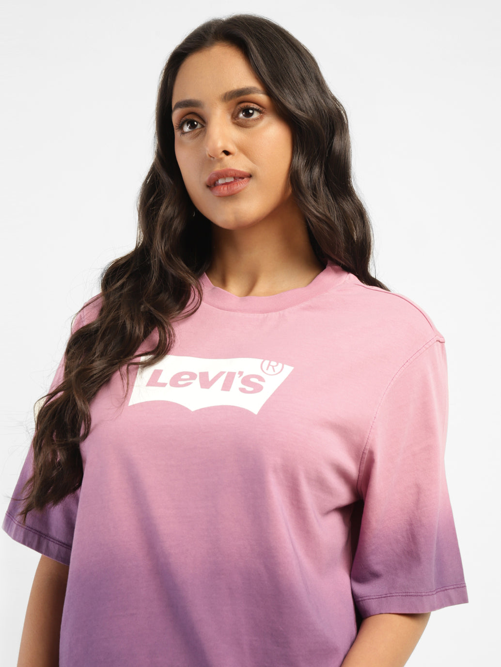 Women's Ombre Loose Fit T-shirt - 9d1b3cd7-841b-460c-a3a2-f3a4df706da8 View