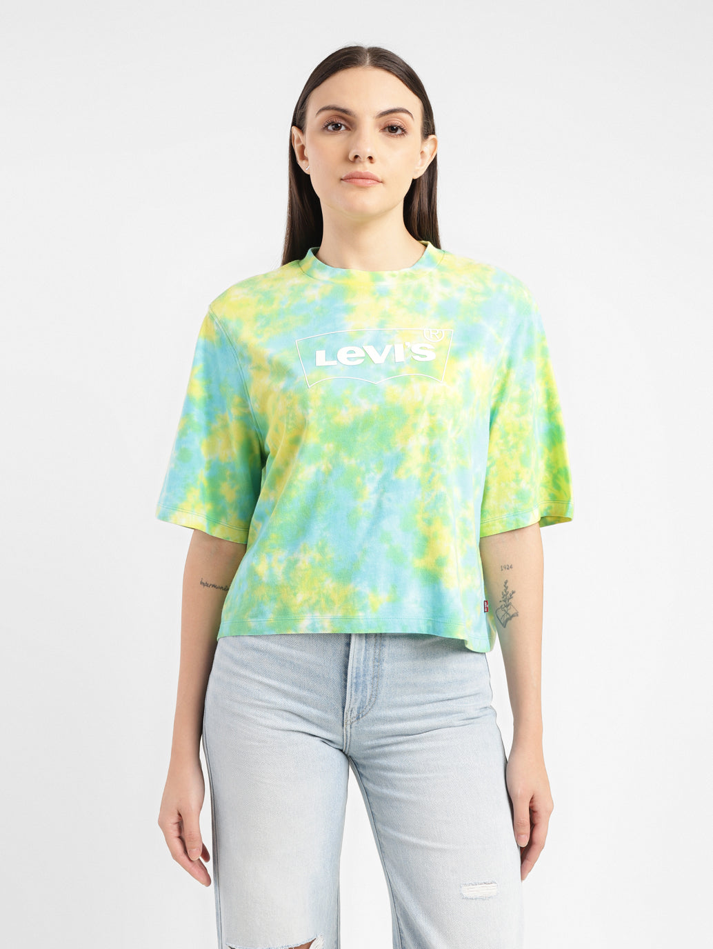 Women's Tie-Dye Loose Fit T-Shirt - 08fe11e9-0538-493d-b835-ea56b8ea539b View
