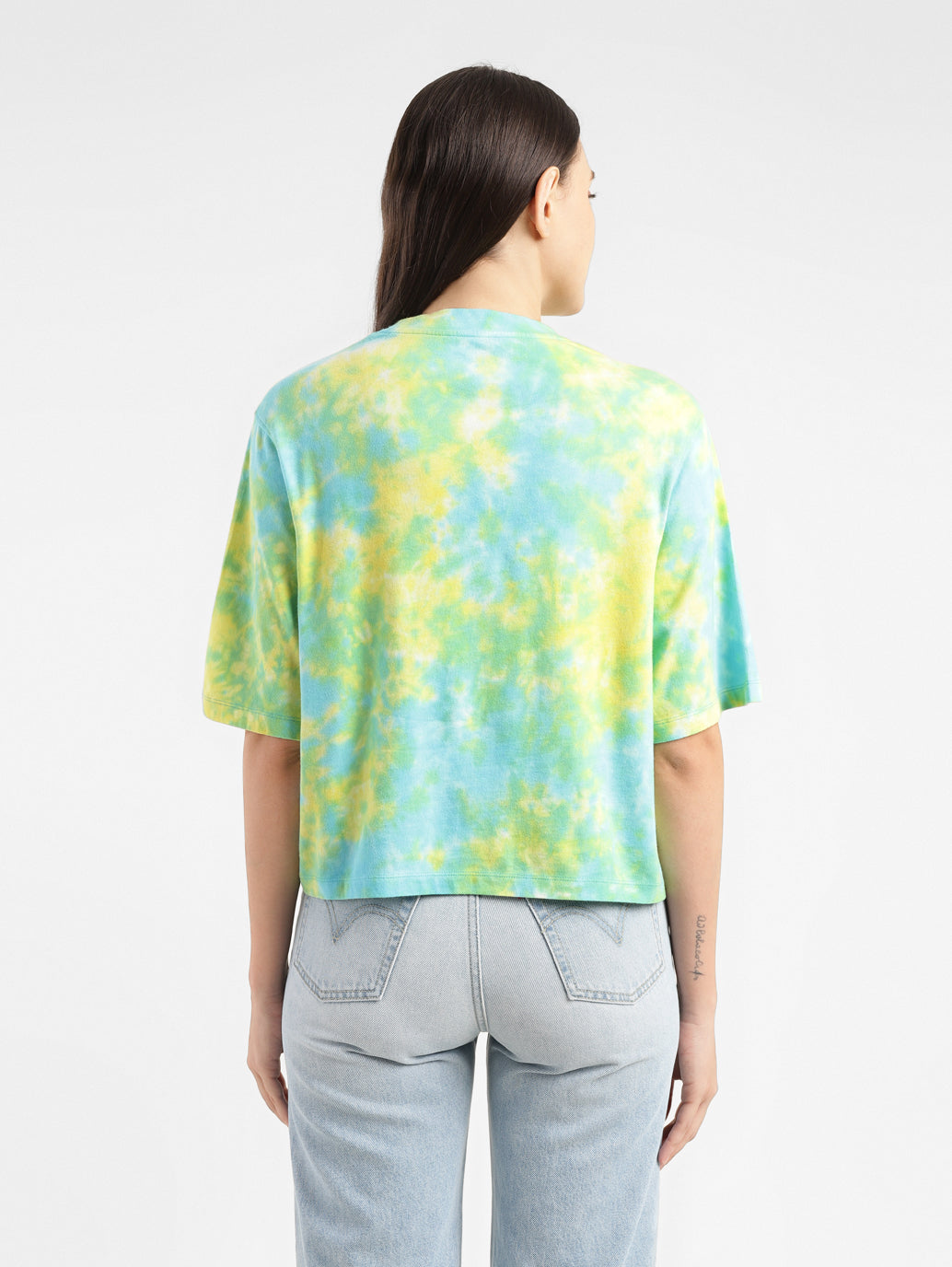 Women's Tie-Dye Loose Fit T-Shirt - 763bf964-94c8-4e10-9a08-cb87214cbfa0 View