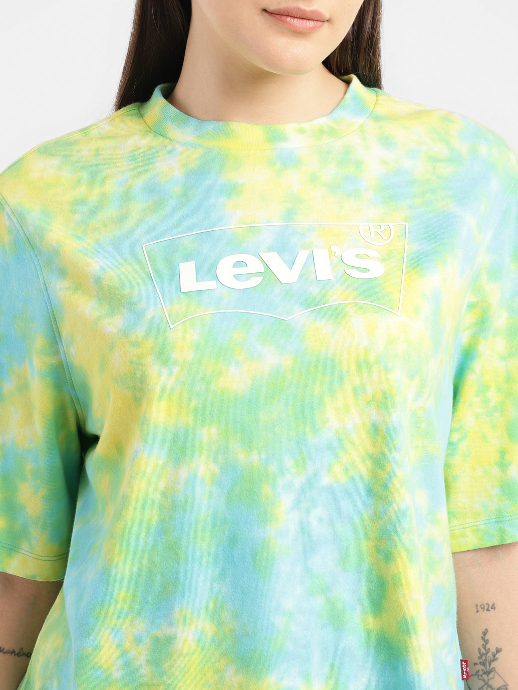 Women's Tie-Dye Loose Fit T-Shirt - c85d6578-18bc-4a50-8fd5-e817ad4f9da7 View
