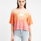 Women's Ombre Boxy T-Shirt - 3b7c0f41-7386-4b0b-a112-1353f29efc83 View