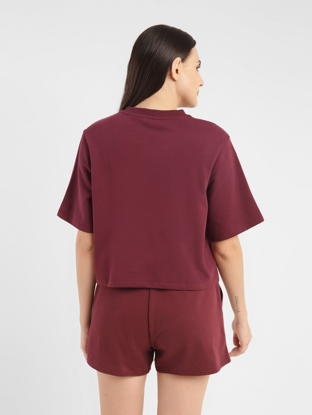 Women's Brand Logo Boxy T-Shirt - b017c1d4-f473-46c5-8c26-84c25646e17c View
