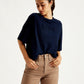 Women's Brand Logo Loose Fit T-Shirt - Styleshot View