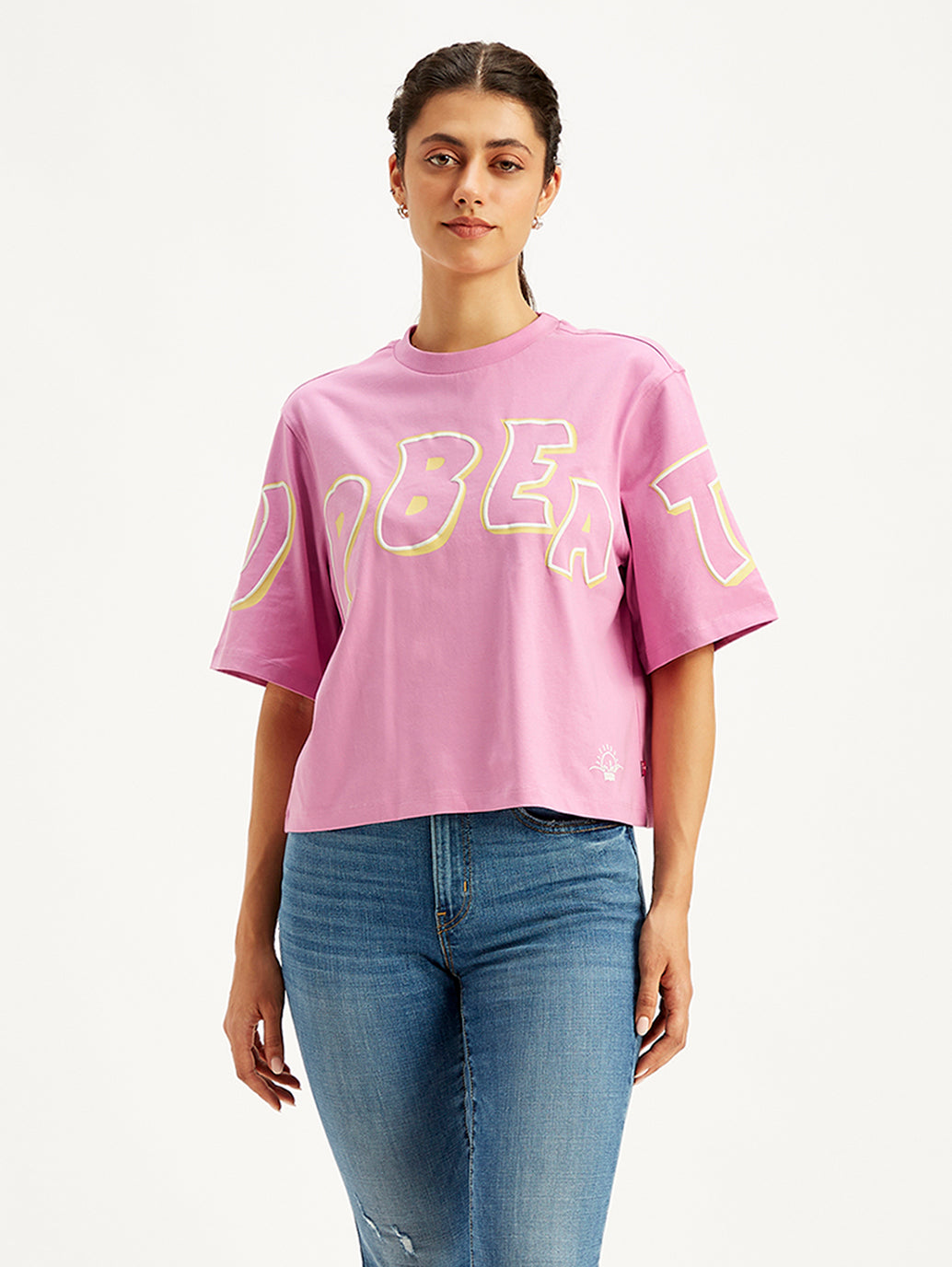 Women's Graphic Print Loose Fit T-Shirt - dd76f3bd-7048-408f-86c3-ee3cd64d7c65 View