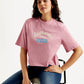 Women's Graphic Print Boxy T-shirt - Styleshot View
