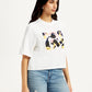 Women's Graphic Print Relaxed Fit T-shirts - Side View