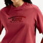 Women's Typographic Print Boxy T-shirt - Detail View