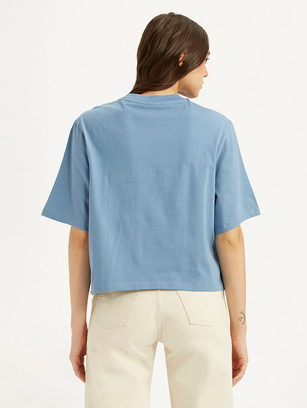 Women's Printed Sporty Fit T-Shirt - Back View