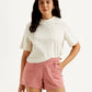 Women's Brand Logo Boxy T-shirt - Styleshot View