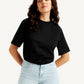 Women's Brand Logo Crew Neck T-shirt - Styleshot View