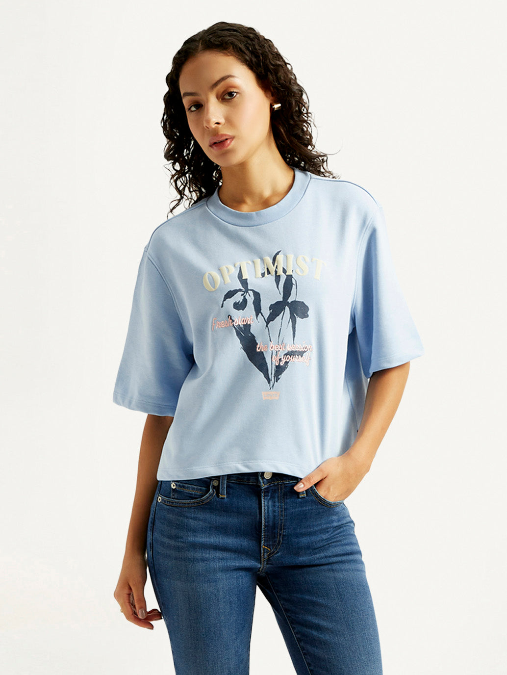 Women's Graphic Print Boxy T-shirt
