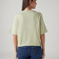Women's Embroidered Relaxed Fit Embroidery T-Shirt - Back View