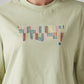 Women's Embroidered Relaxed Fit Embroidery T-Shirt - Detail View