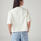 Women's Embroidered Relaxed Fit T-Shirt - Back View