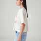 Women's Embroidered Relaxed Fit T-Shirt - Side View