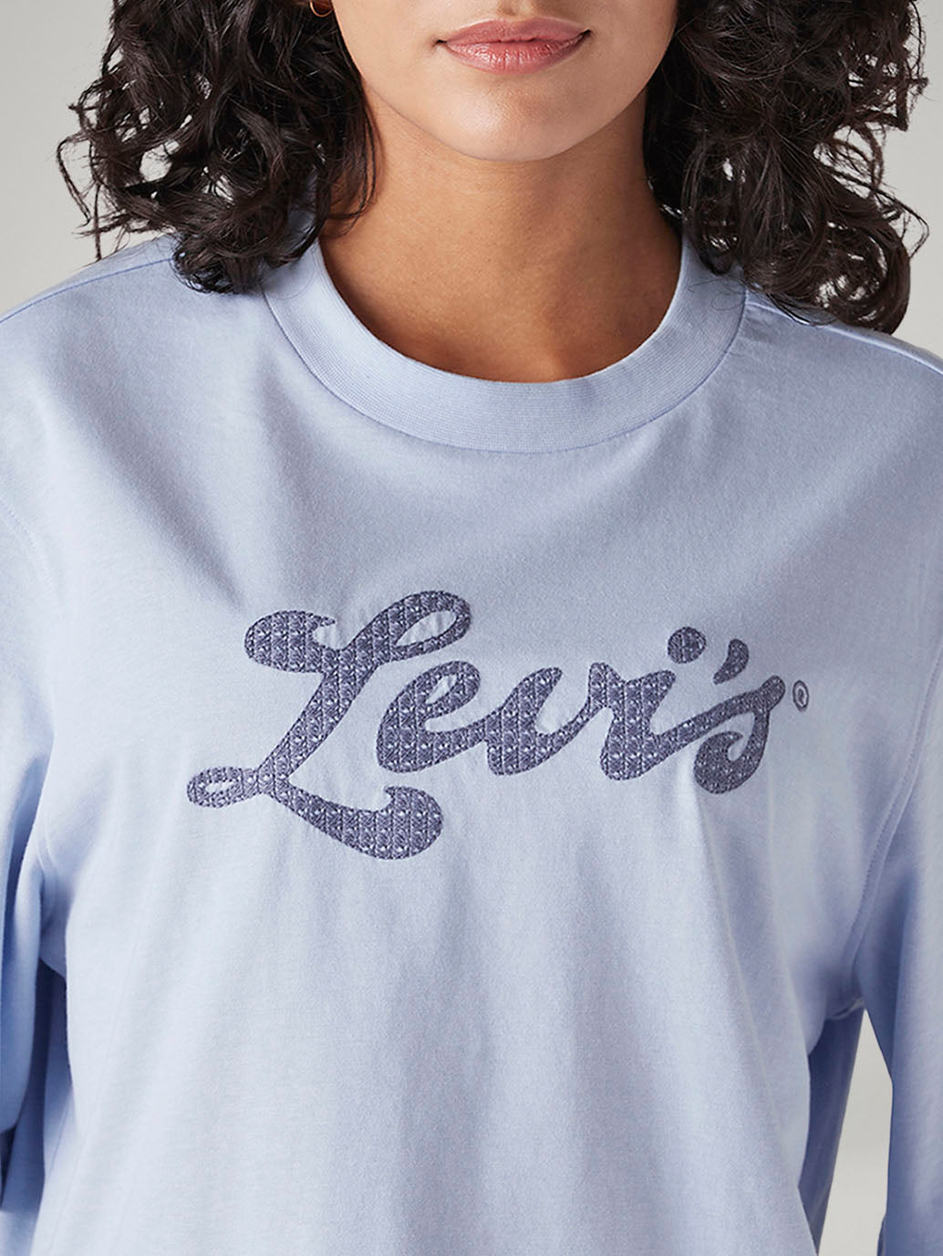 Women's Embroidered Relaxed Fit T-Shirt - 20 View
